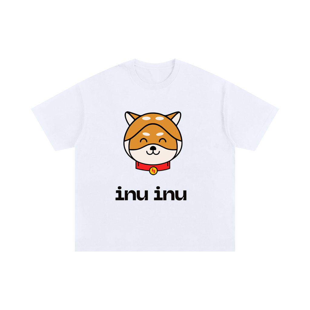 Inu Inu Oversized Cotton T-Shirt