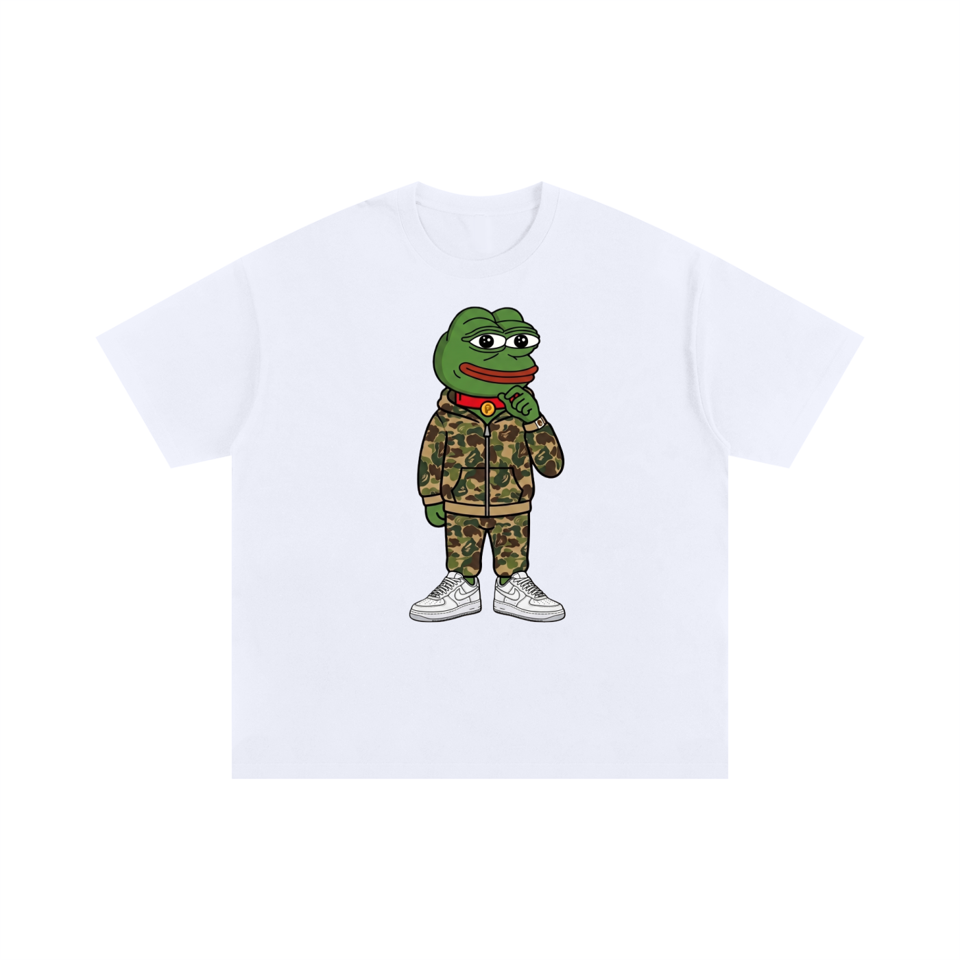 Pepe Unisex Oversized Cotton T-Shirt